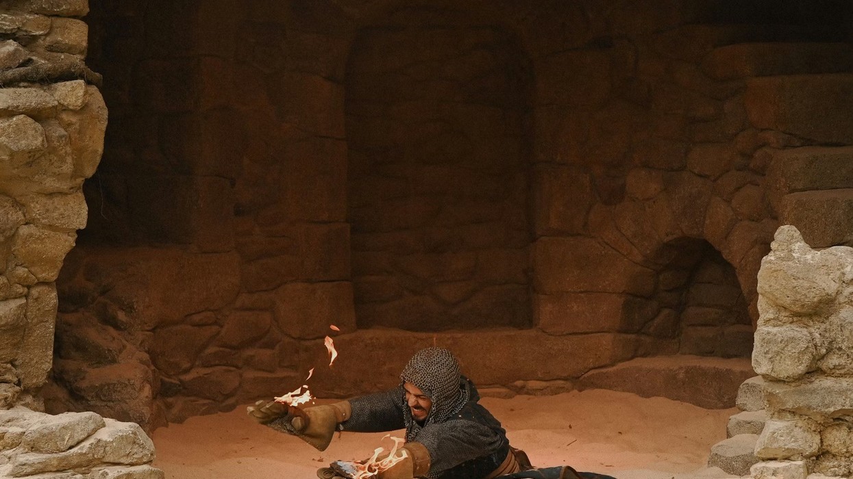 Quicksand Effect at L'Épée du Roi Arthur Show