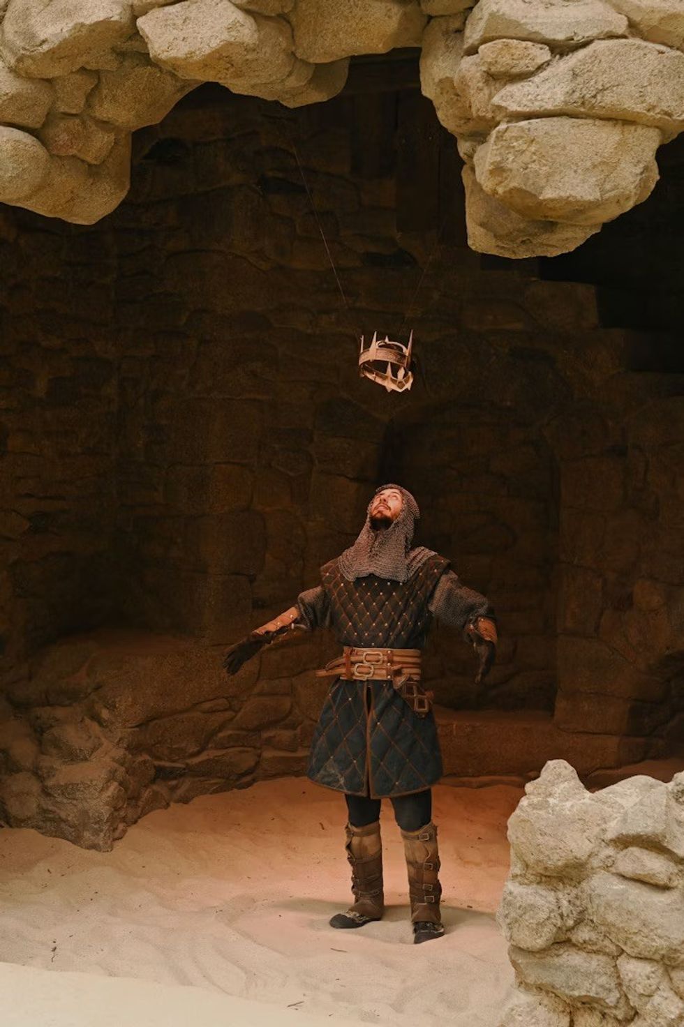 Quicksand Effect at L'\u00c9p\u00e9e du Roi Arthur Show