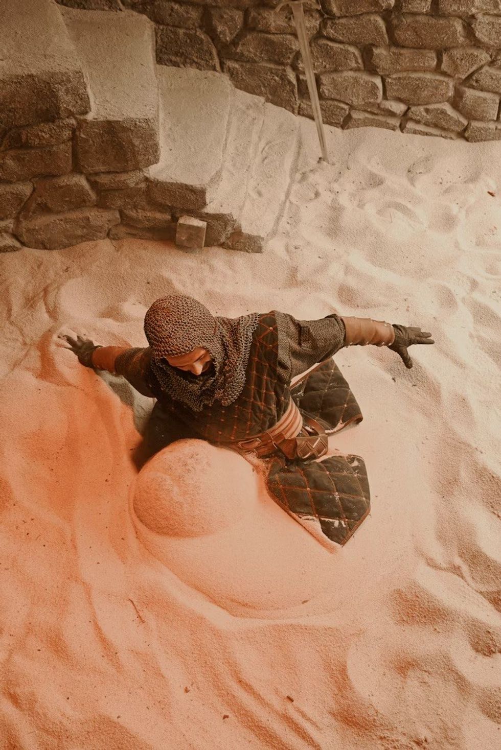 Quicksand Effect at L'\u00c9p\u00e9e du Roi Arthur Show