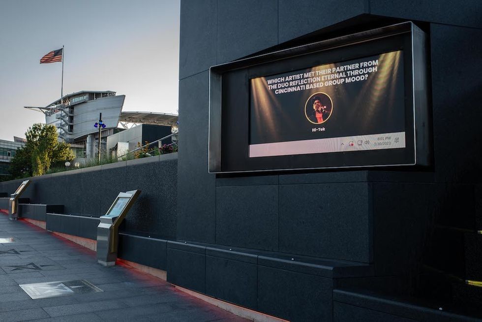 Quiz Screen Cincinnati Black Music Walk of Fame JRA