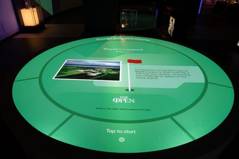 R&A Golf Museum design your own course