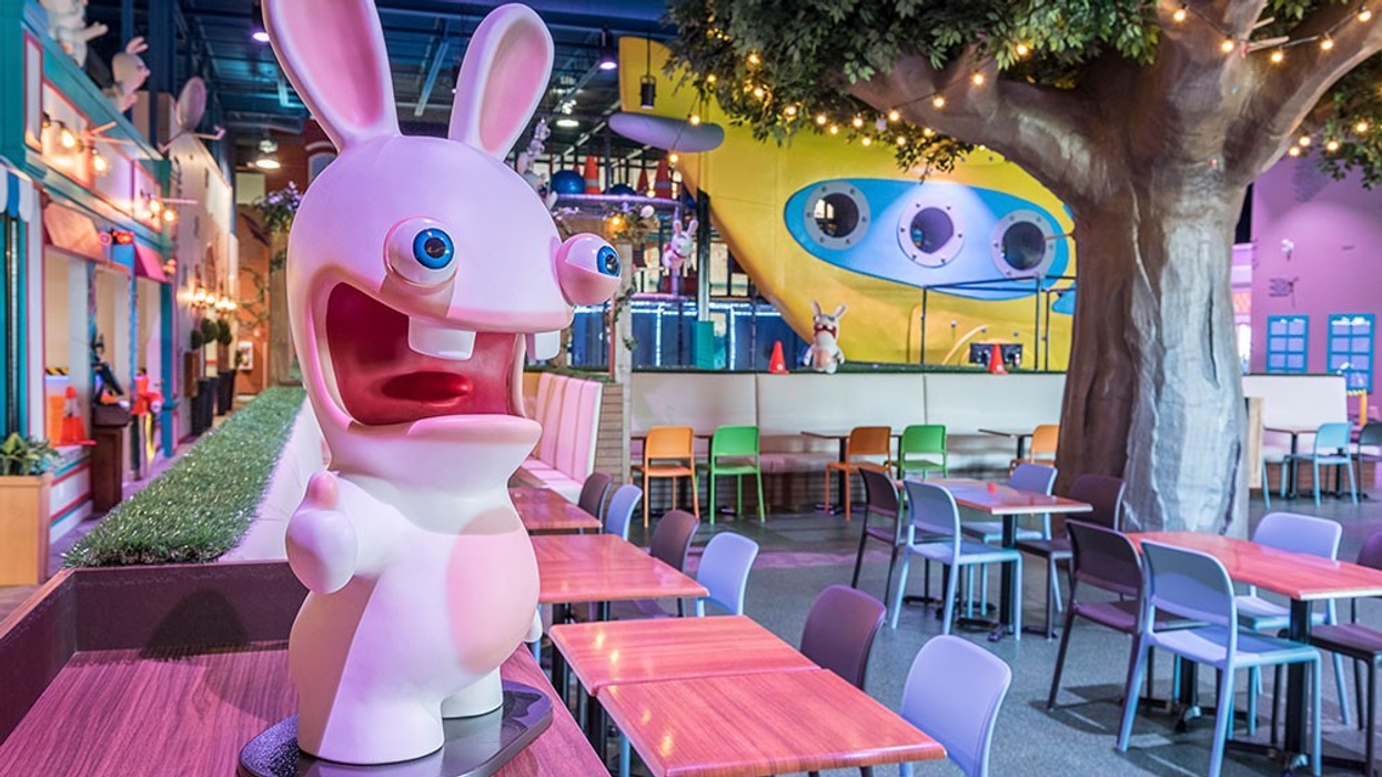 rabbids amusement centre montreal fec cafe ubisoft