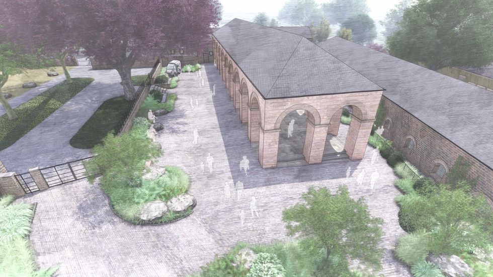 Raby Castle Dutch Barn_