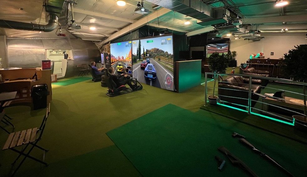 Racing at Sim Studio