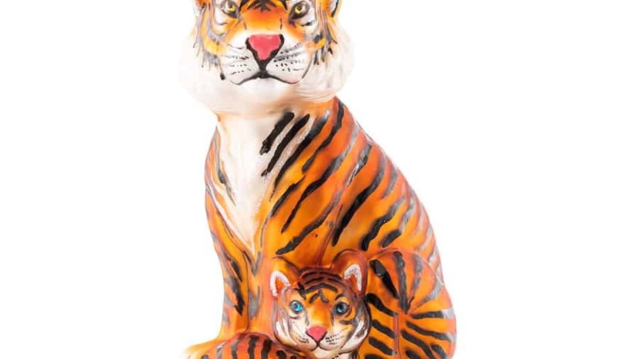 Radko WTA Tiger Ornament AZA