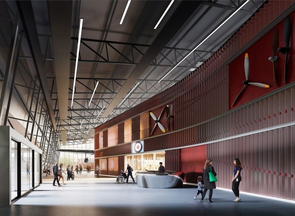 RAF Museum London entrance