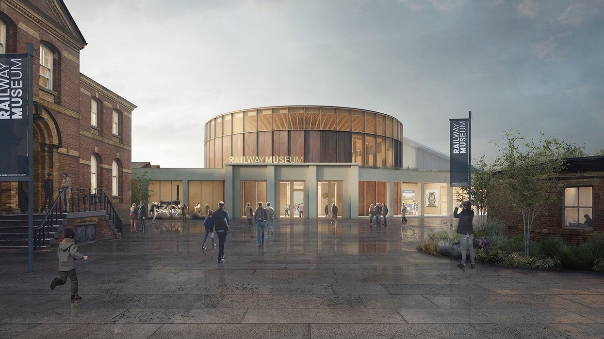Railway Museum Vision 2025 rendering