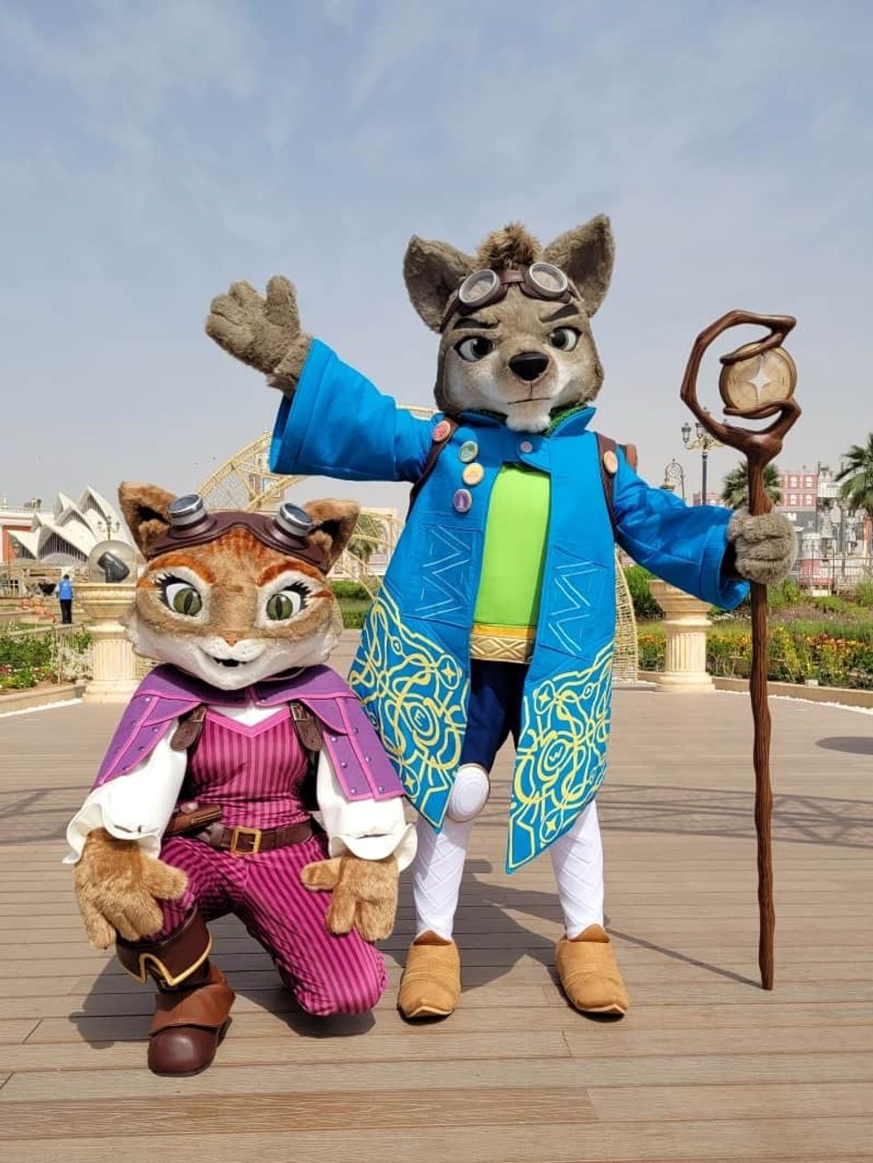 Rainbow Productions Waleef Zoya Costumes