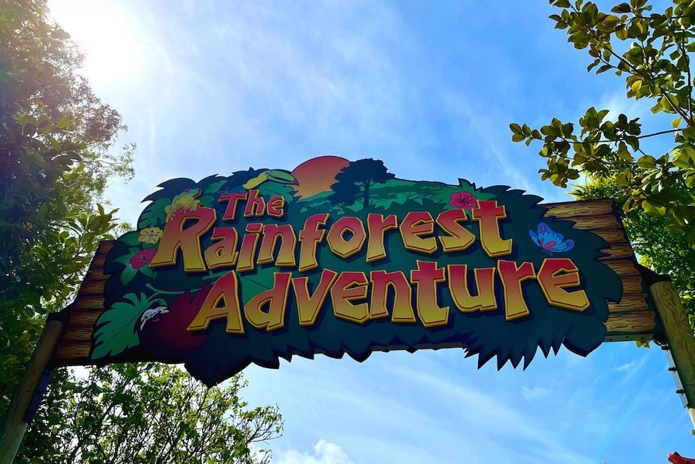 Rainforest Adventure Signage