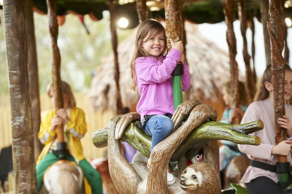 Rainforest Carousel Drusillas Park