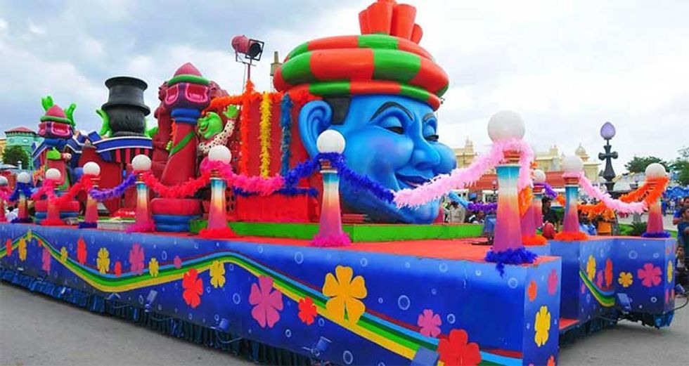 Ramoji Film City carnival float