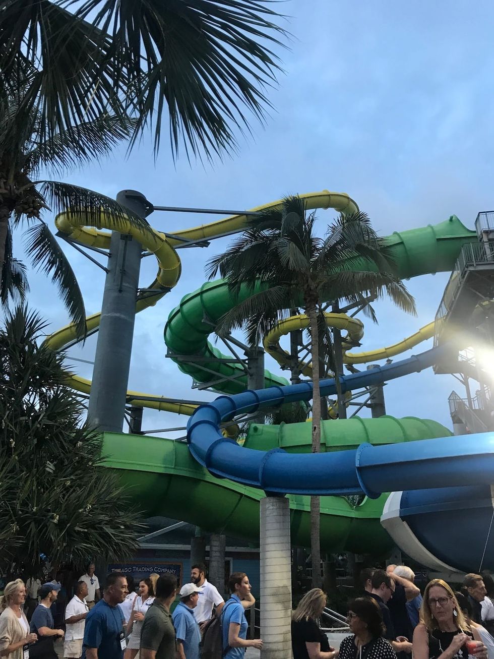 Rapids Waterpark Slides