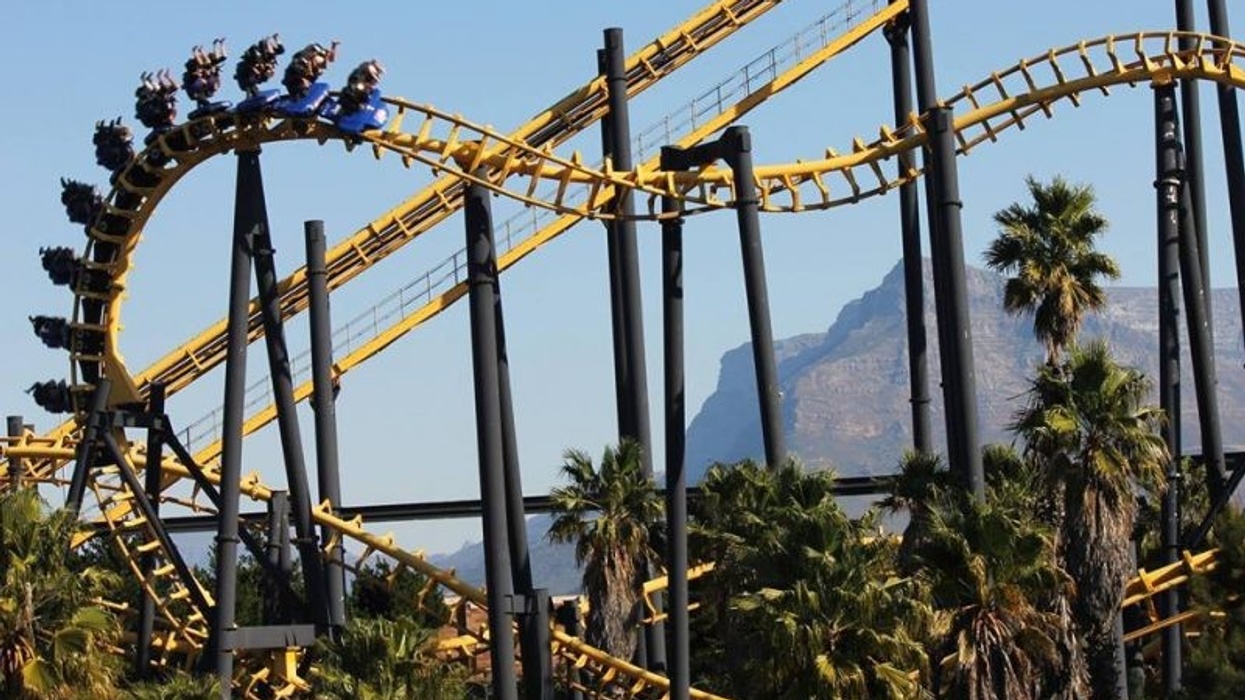 Ratanga Junction roller coaster
