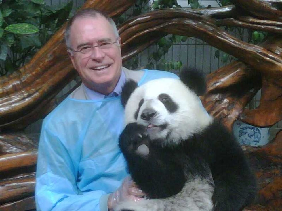 Ray Braun of ECA with panda next generation attractions