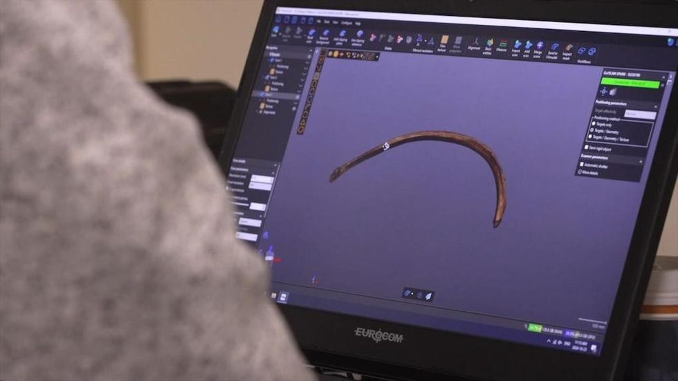 RCI scan mastodon bones Grand Rapids museum