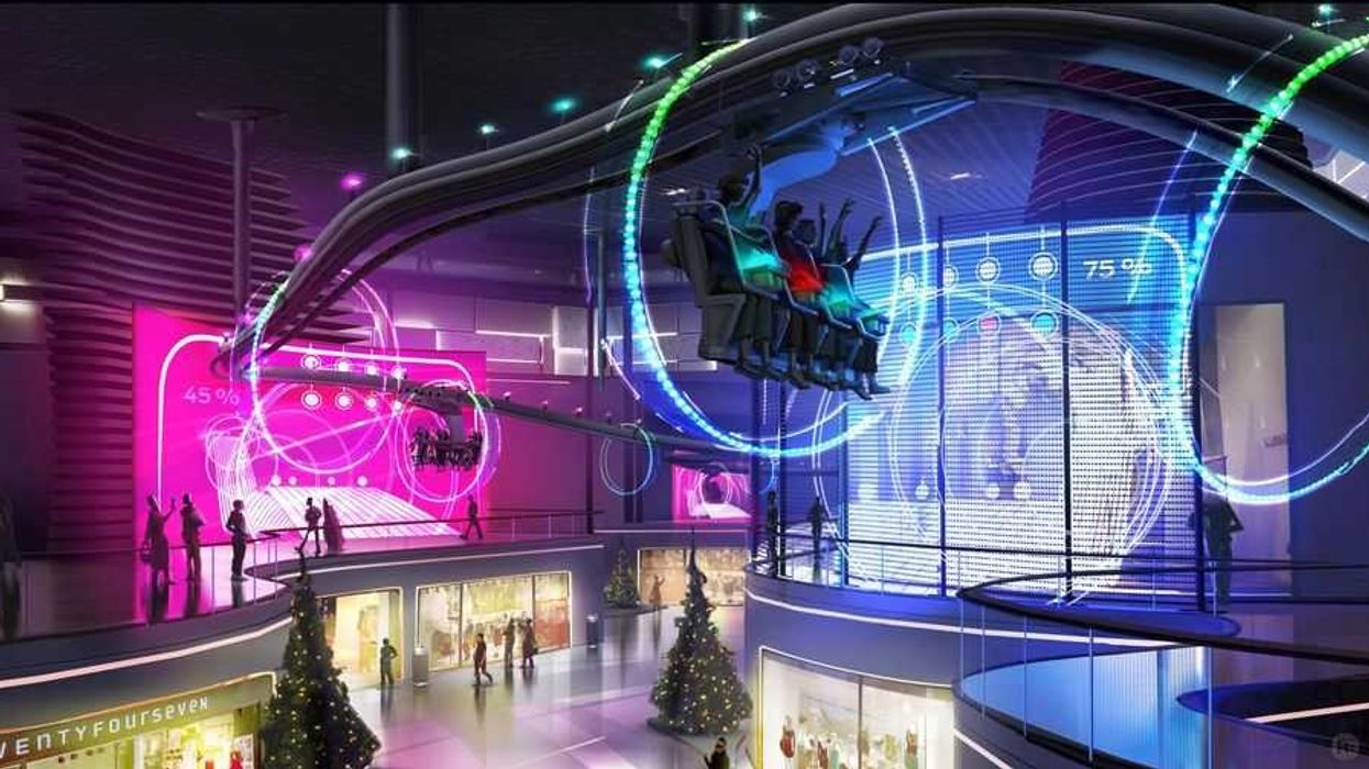 Reaction Coaster, CAVU Designwerks, Framestore, Game Changers