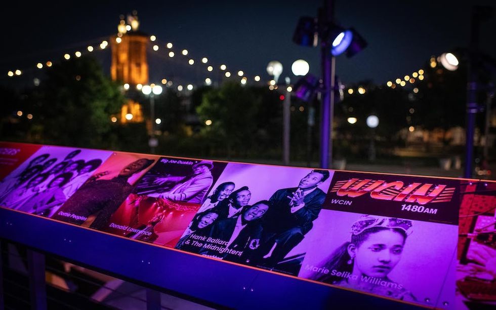 Reader Rail Cincinnati Black Music Walk of Fame