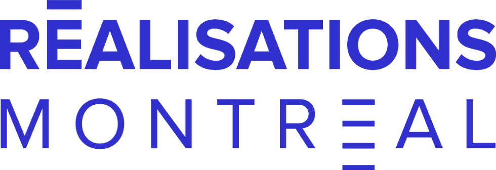 realisations montreal logo blue on white