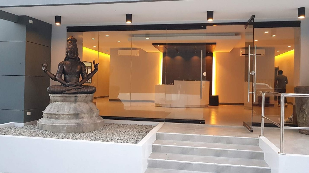 reception area tema design new office philippines