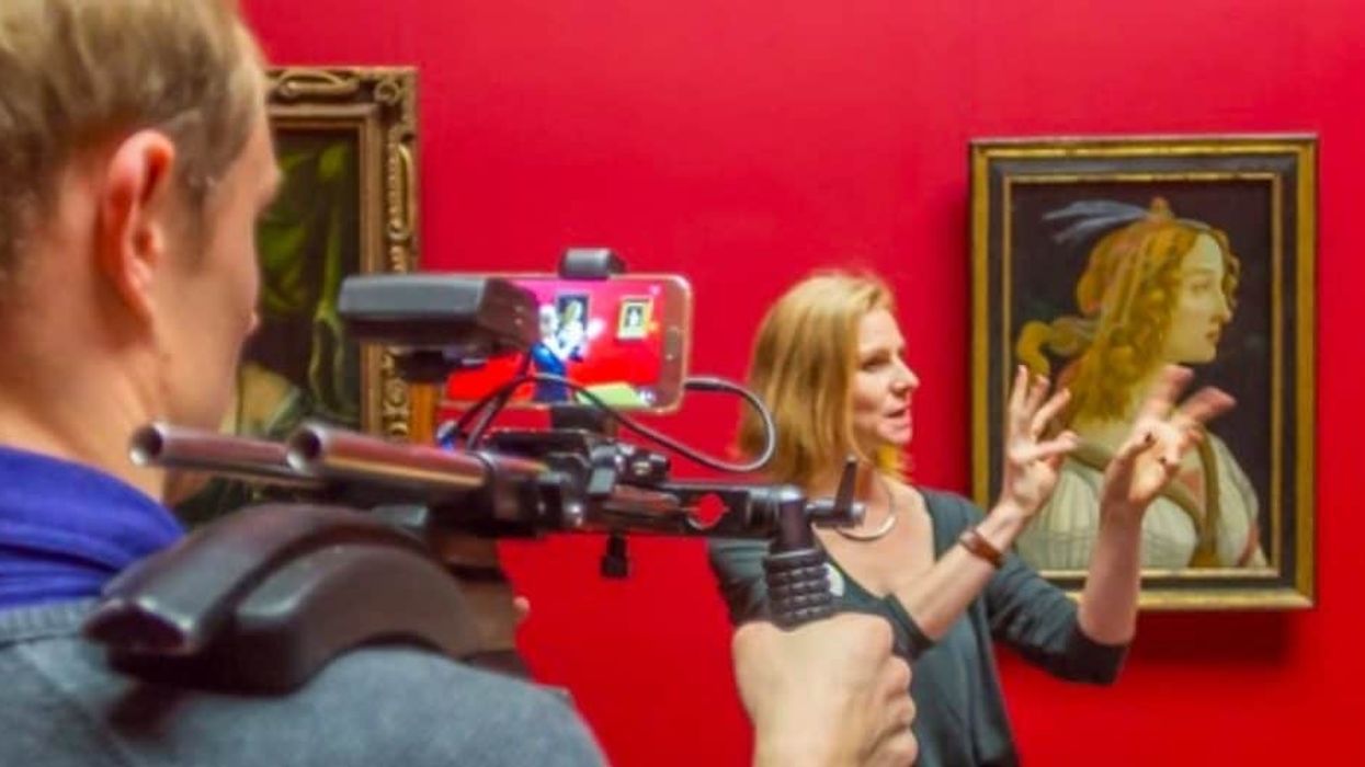 Recording online experience museum COVID-19