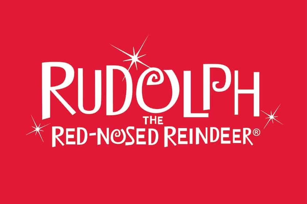 Red "Rudolph the Red-Nosed Reindeer" logo