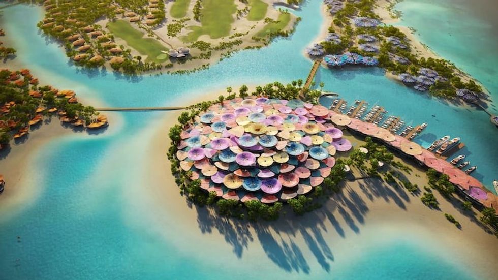 red sea project coral bloom sustainability