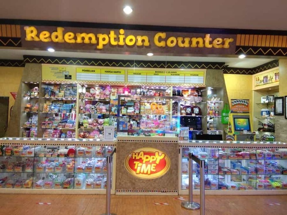 Redemption counter Gamesindo