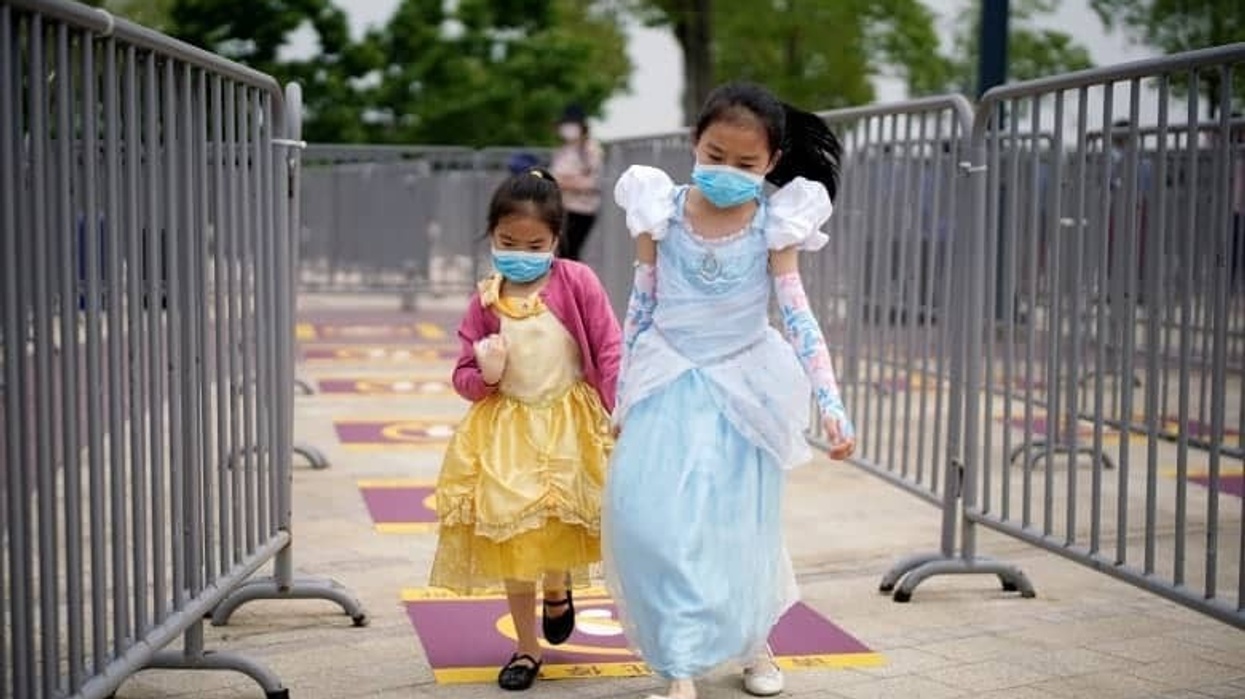 Reduced theme park capacity shanghai disney