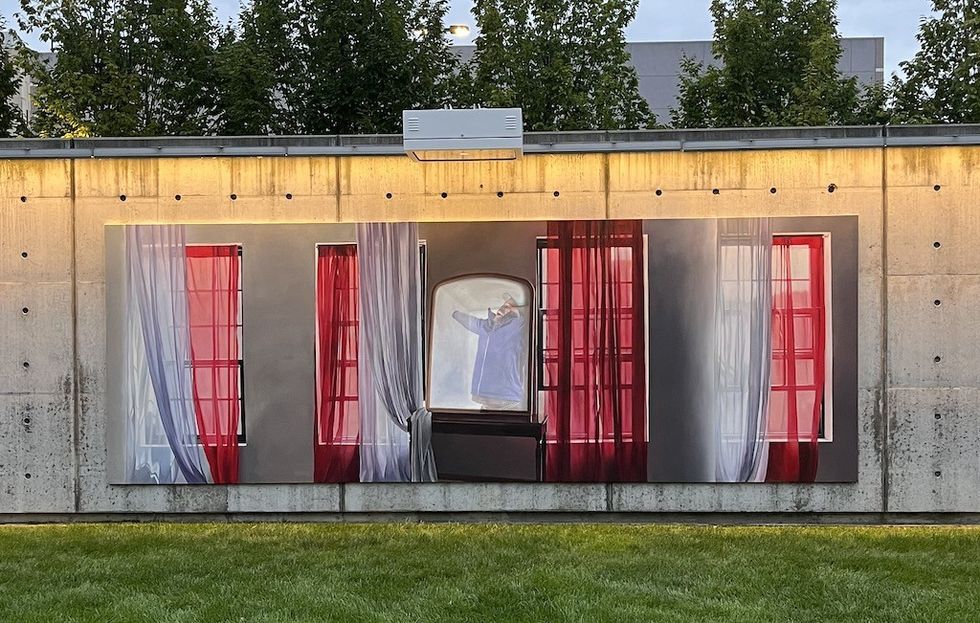 reflections at Akron Art Museum