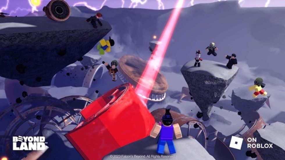Reimagining Katmandu Park in Roblox - beyondland laser