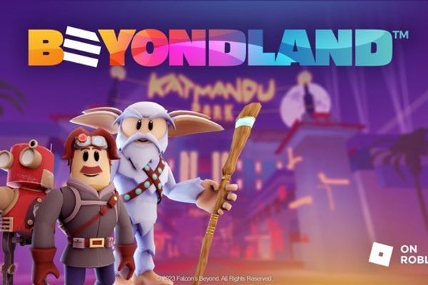 Reimagining Katmandu Park in Roblox - entrance