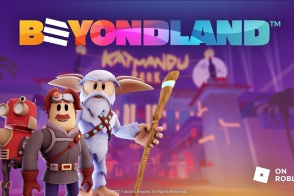 Reimagining Katmandu Park in Roblox - entrance