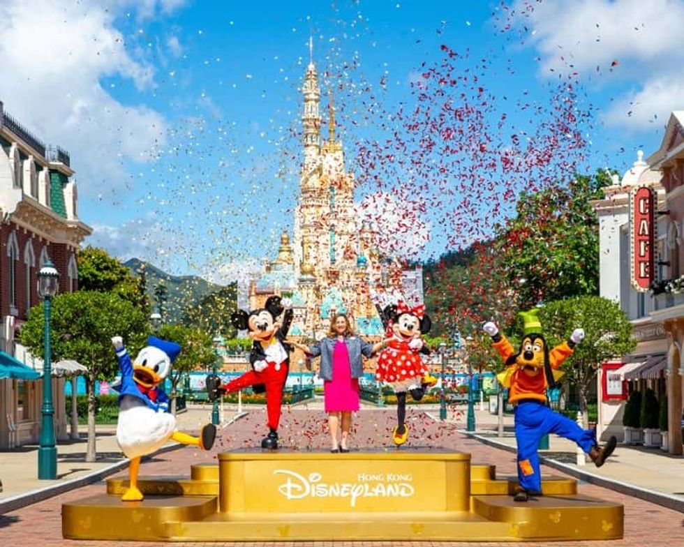 Reopening celebration Hong Kong Disneyland