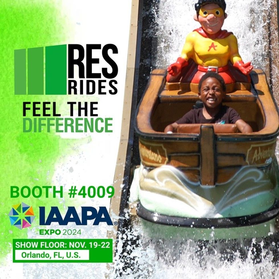 RES Rides IAAPA Expo 2024