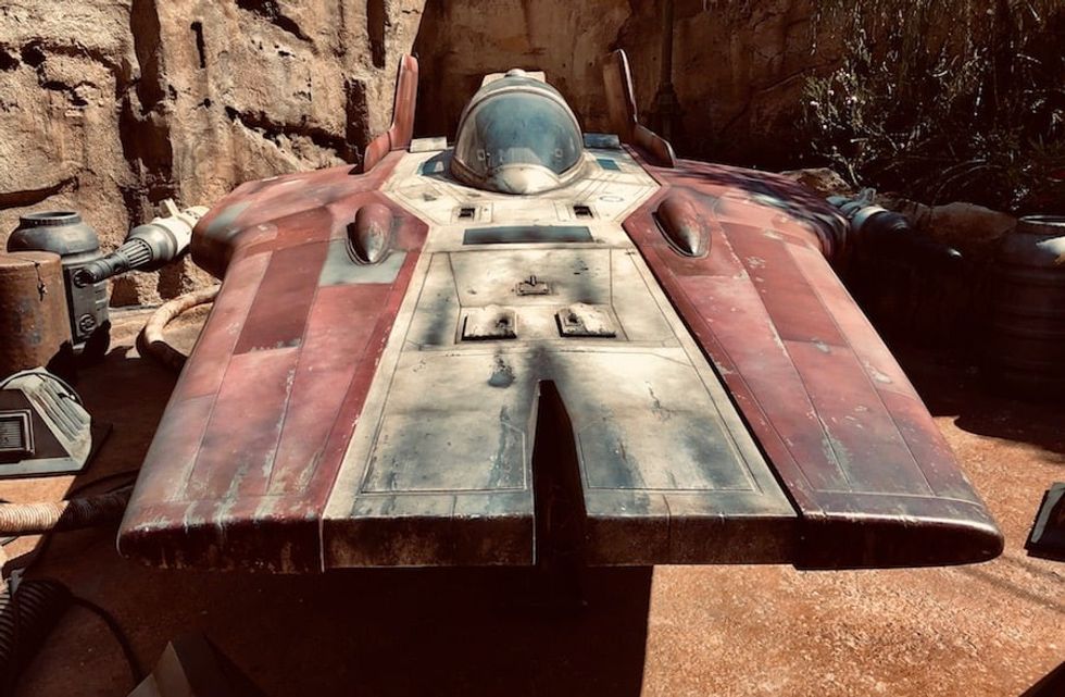 resistance encampment SWGE Blooloop