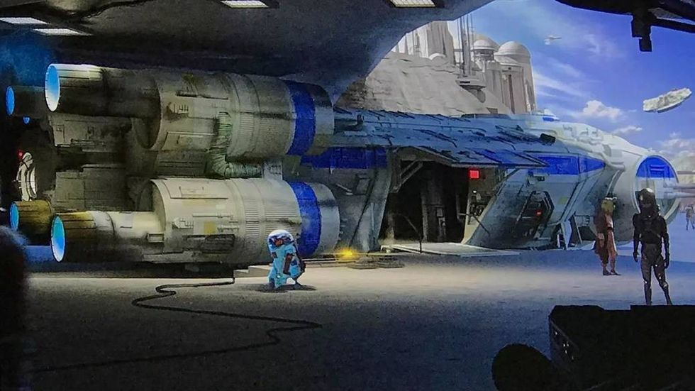 Resistance Intersystem Transport Ship star wars galaxys edge starships