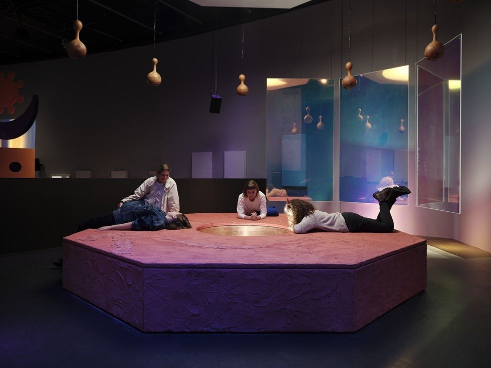 Resonant Frequencies (2022), Evan Ifekoya Feel the Sound at the Barbican Installation view 22 May – 31 August 2025 © Thomas Adank / Barbican Centre