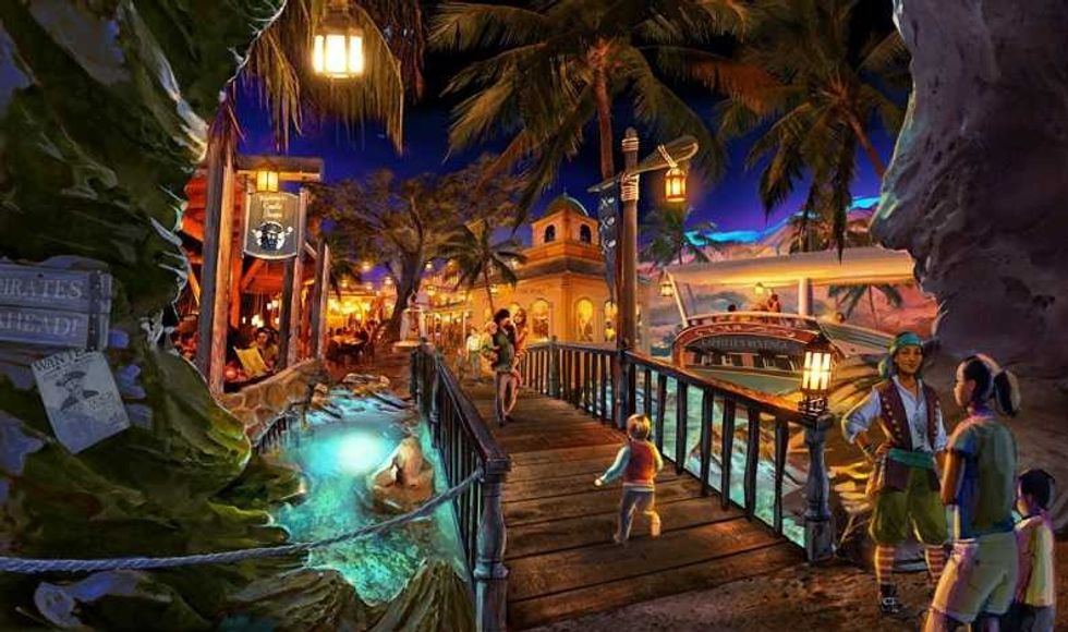 restaurant amikoo theme park Los Piratas de Bacalar
