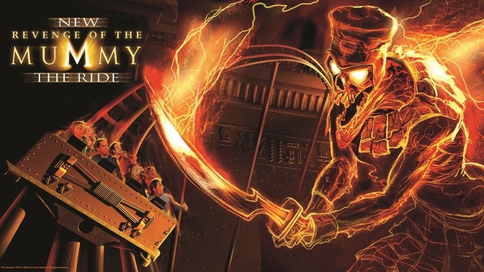 Revenge of the Mummy Universal Orlando