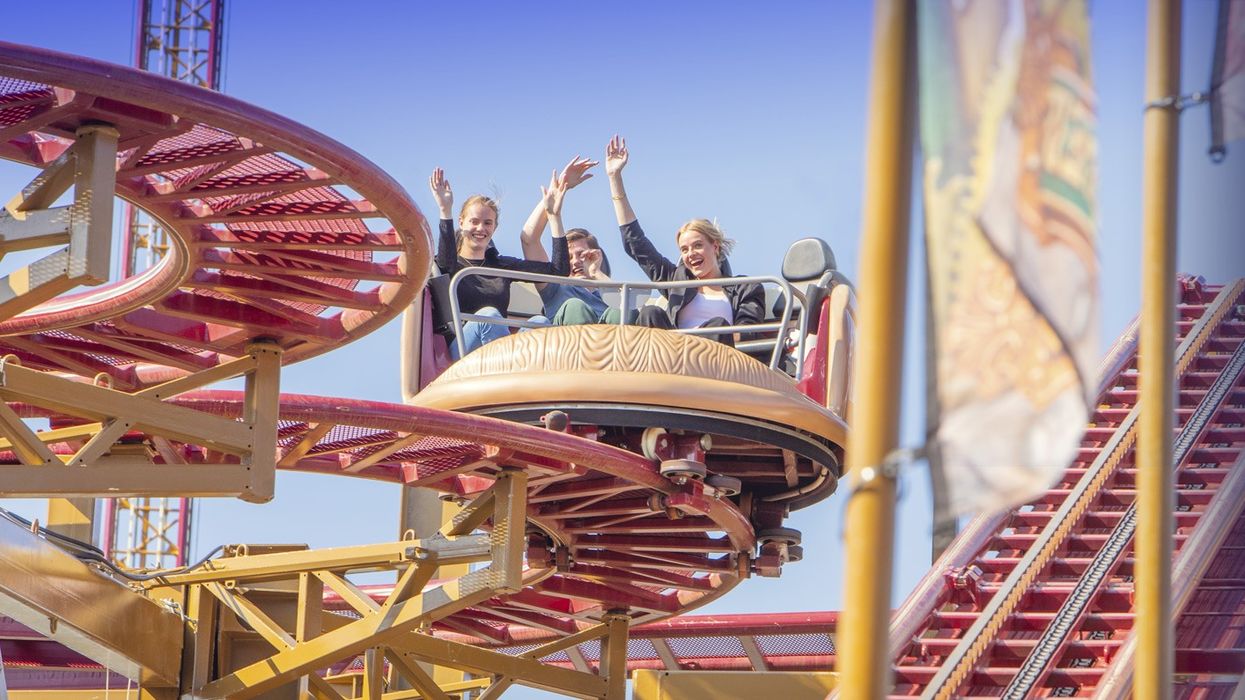 Reverchon spinning coaster