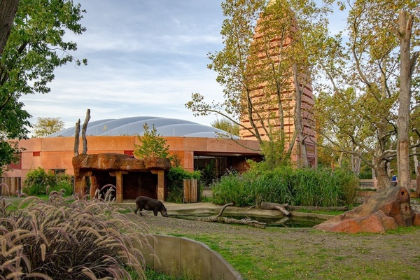 rhino pagoda Berlin zoo