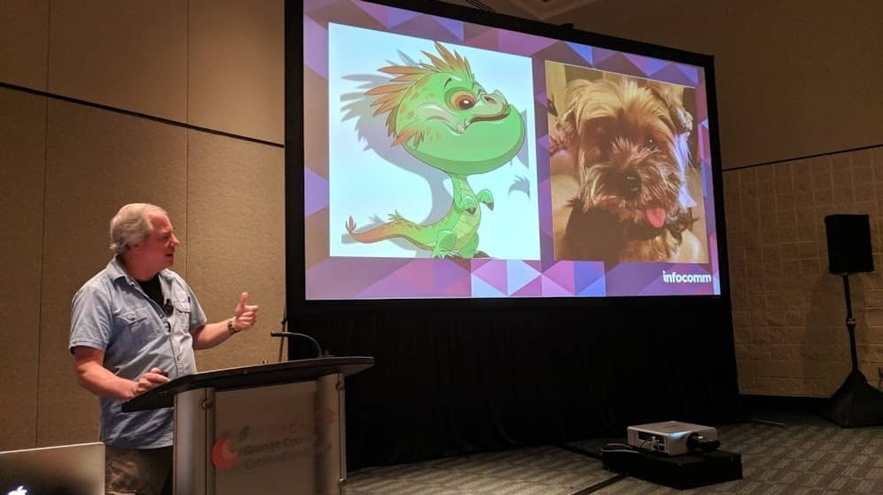 rick morris of falcons creative on audio in theme parks