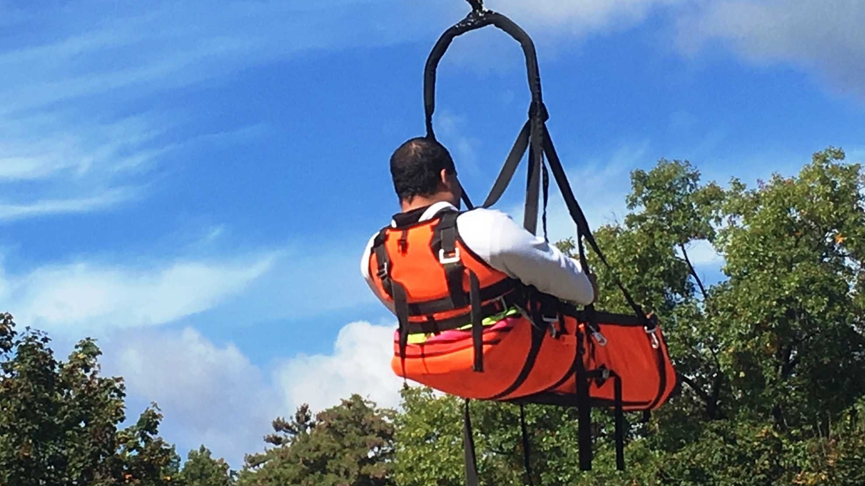 Ride Entertainment and Skycoaster reveal new SkySled harness at IAAPA Attractions Expo