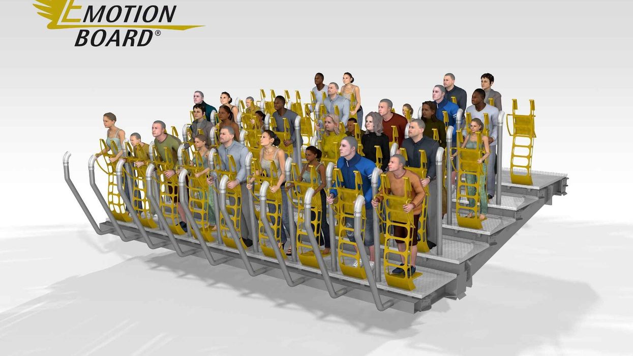 Ride Entertainment: E-Motionboard flying theatre set to debut at Six Flags Dubai