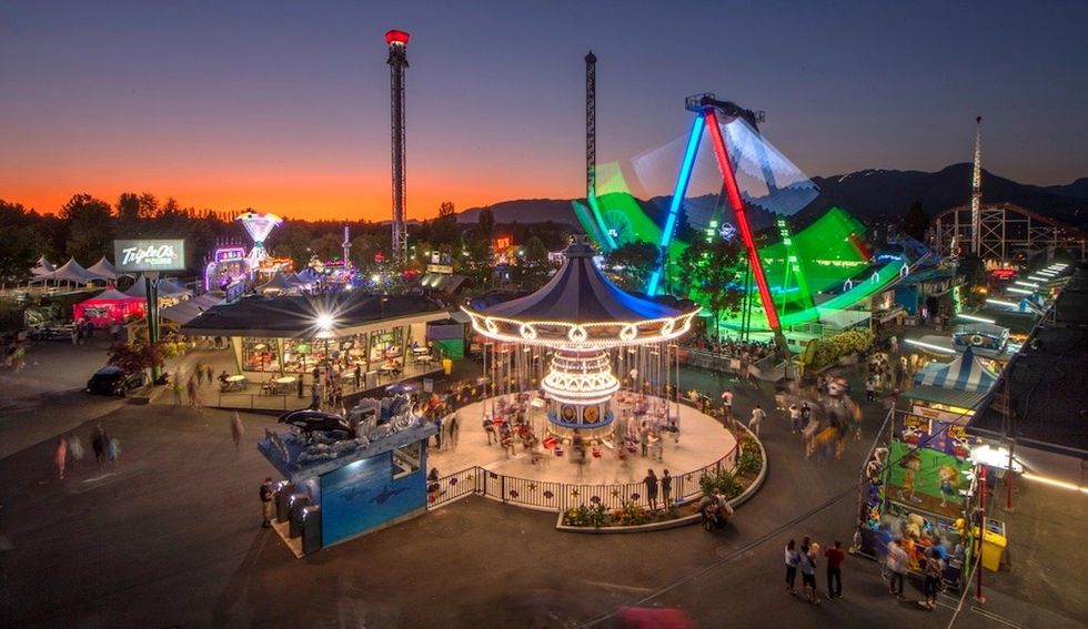 Rides at Playland