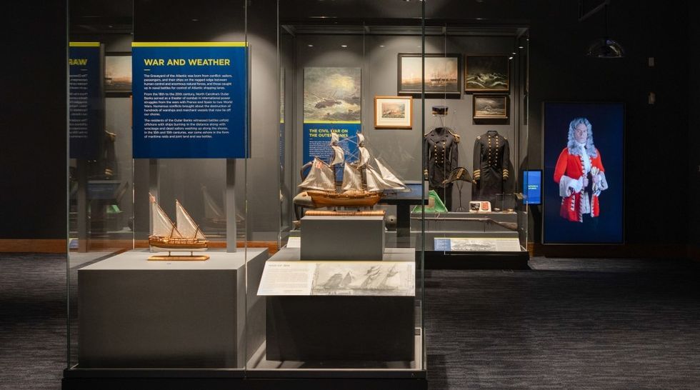 Riggs Ward The Graveyard of the Atlantic Museum exhibit design