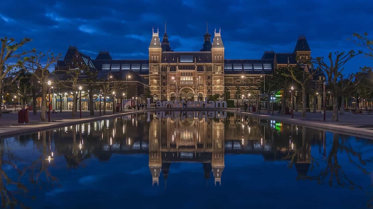Rijksmuseum at night museum