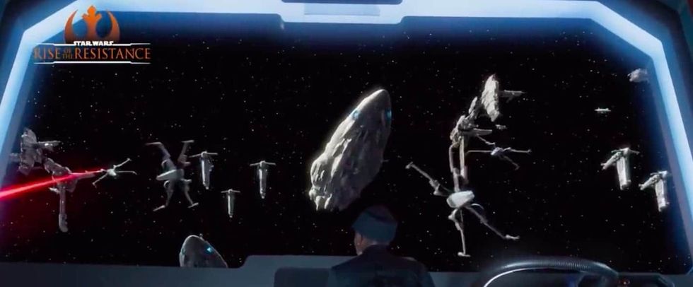 rise of the resistance star wars land .