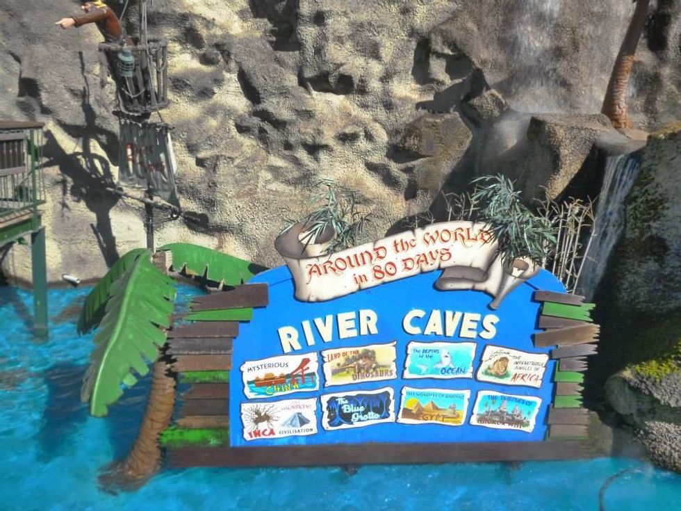 River Caves Blackpool Pleasure Beach.