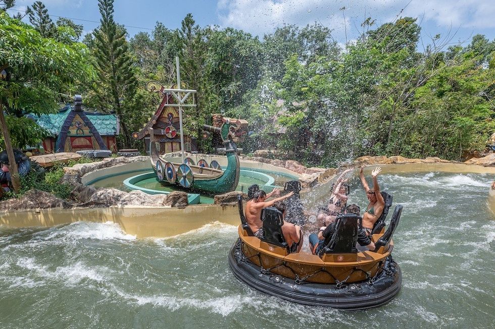 River Raft Ride, VinWonders Phu Quoc, Vietnam